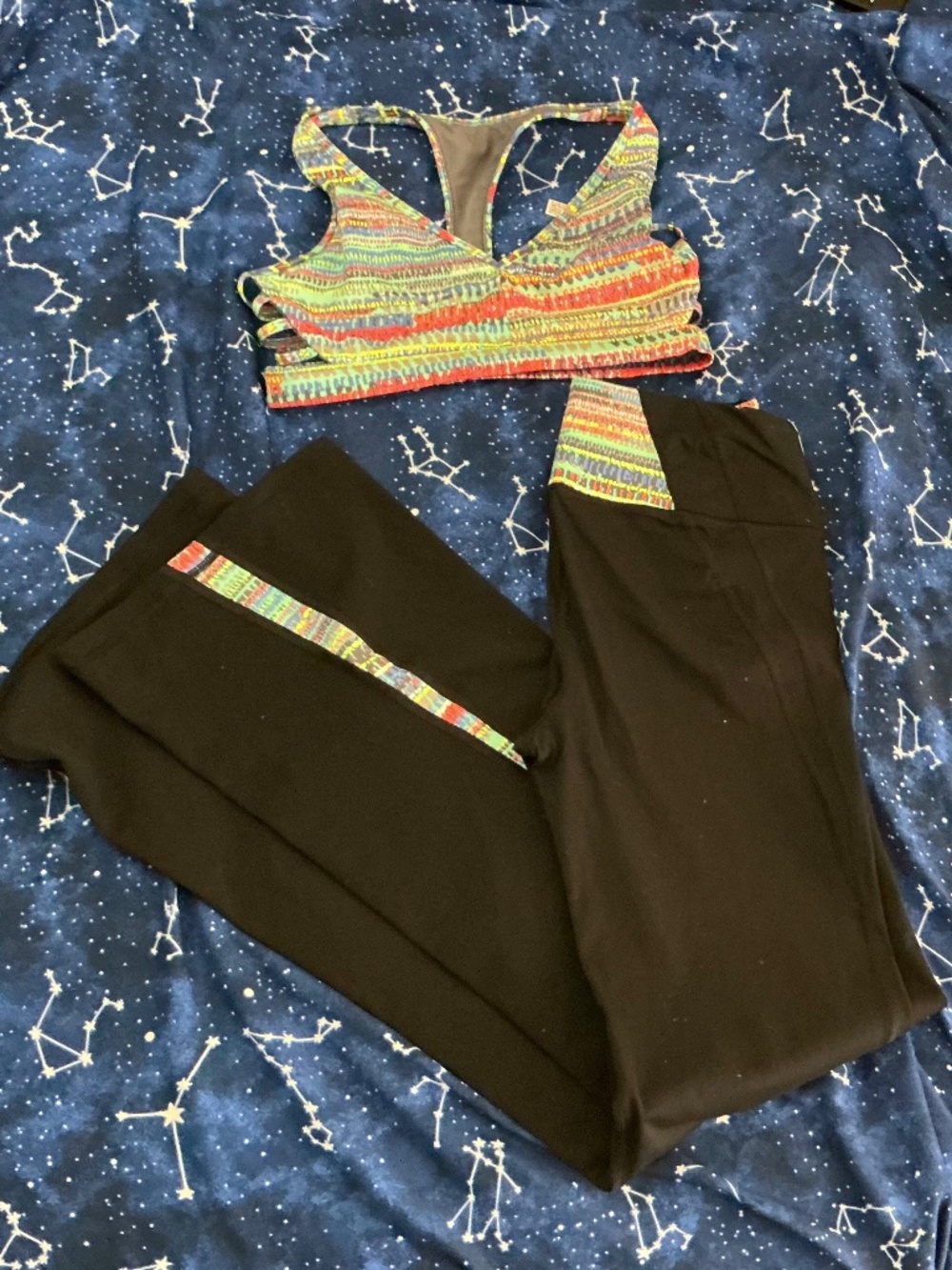 Victoria’s Secret matching workout outfit